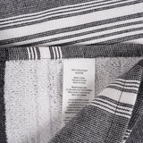 KAF Home Strada Turkish Reversible Terry Towel, Black