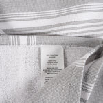 KAF Home Strada Turkish Reversible Terry Towel, Gray