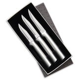 Rada 3 Piece Paring Knives Galore Set, Silver Handles