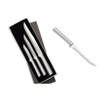 Rada 3 Piece Housewarming Knife Gift Set & 5-Inch Tomato Slicer Stainless Steel Serrated Blade