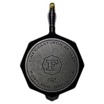 FINEX Cast Iron Skillet, 12-Inch, Without Lid