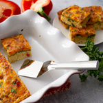 Rada 2 Piece Pie and Dessert Serving Set with Gift Box, Silver Handles