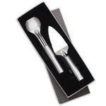 Rada Cutlery Pie A 'La Mode Serving Set with Gift Box, Silver Handles