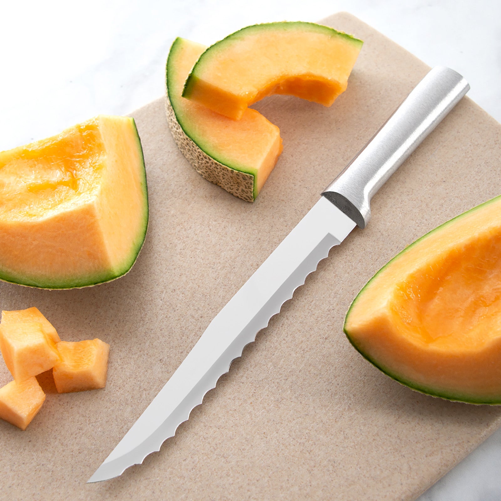 Rada 7 Piece Starter Knife Set Part 2 with Gift Box, Silver Handles