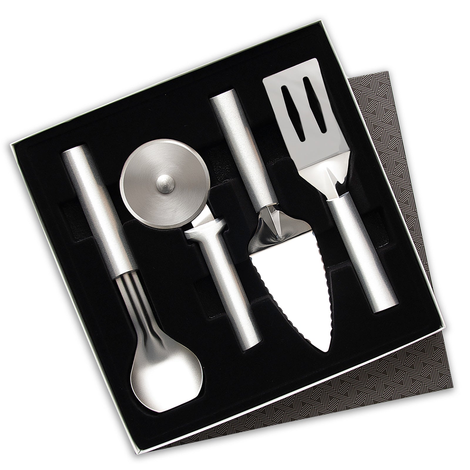 Rada Ultimate Utensil Gift Set, Silver Handles