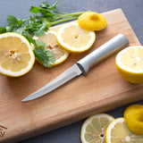 Rada 2 Piece Cook's Choice Knife Set, Silver Handles