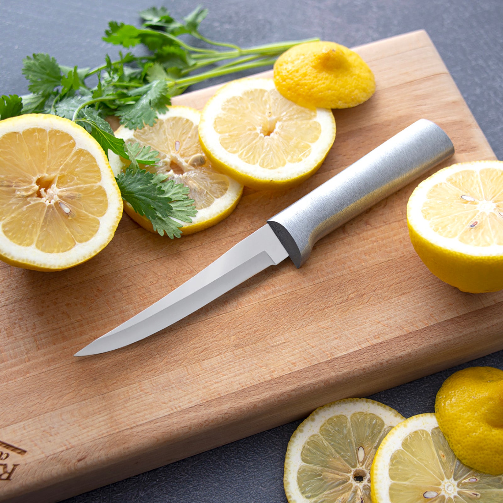 Rada 2 Piece Cook's Choice Knife Set, Silver Handles