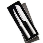 Rada 2 Piece Cook's Choice Knife Set, Silver Handles