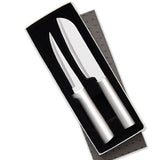 Rada 2 Piece Cook's Choice Knife Set, Silver Handles