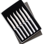 Rada 6 Piece Serrated Steak Knives Set with Gift Box