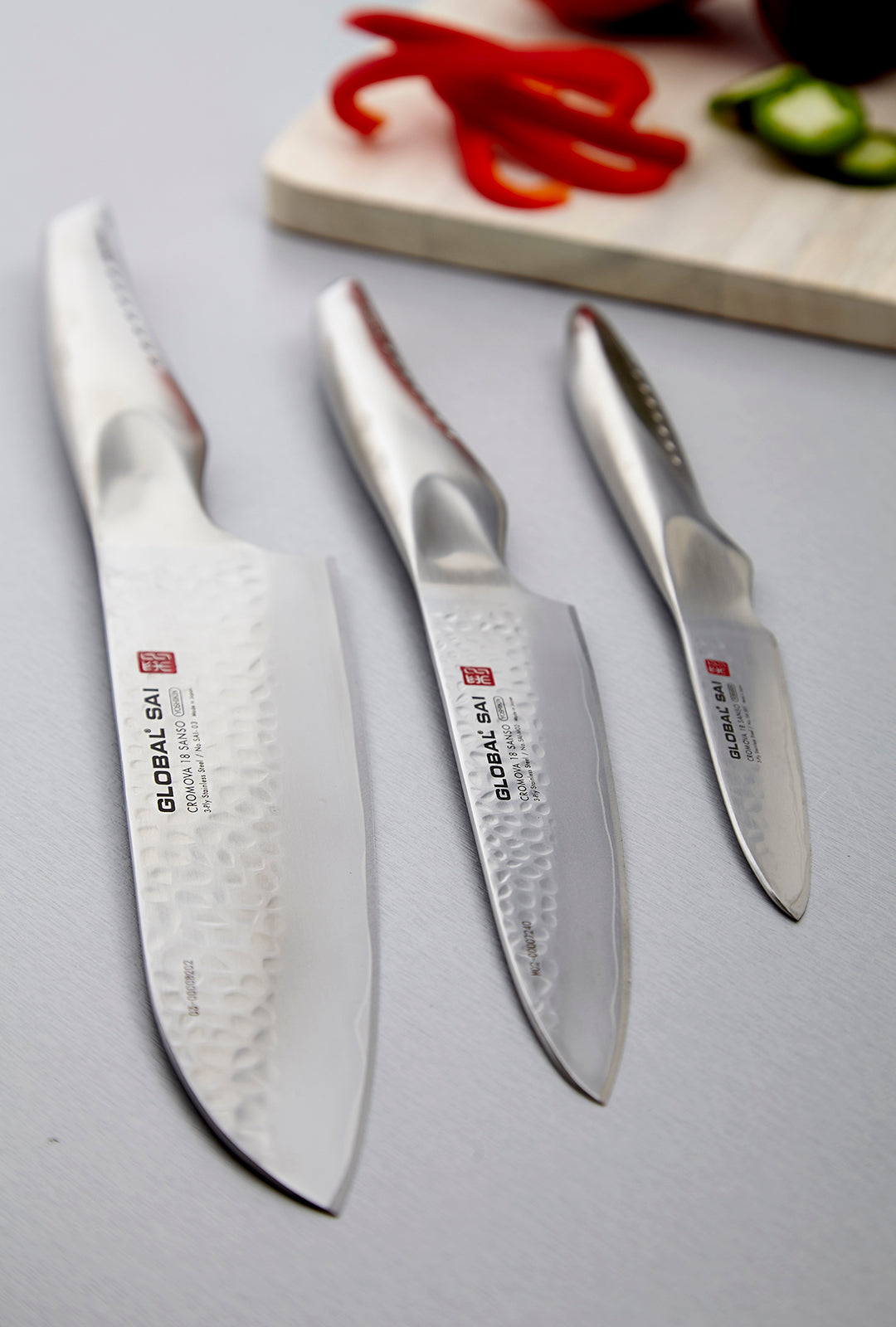 Global SAI 3 Piece Knife Set