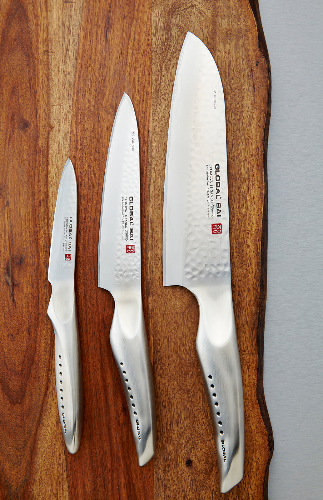 Global SAI 3 Piece Knife Set