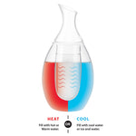 Final Touch Sake Decanter Set - Frosted White