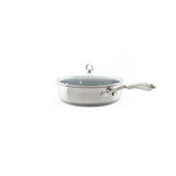 Chantal Induction 21 Saute Pan w/ Ceramic Coating & Glass Lid, 5 Quart