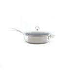 Chantal Induction 21 Saute Pan w/ Ceramic Coating & Glass Lid, 5 Quart