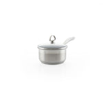 Chantal Induction 21 Steel 1 qt. Saucepan w/ Ceramic Coating and Glass Lid