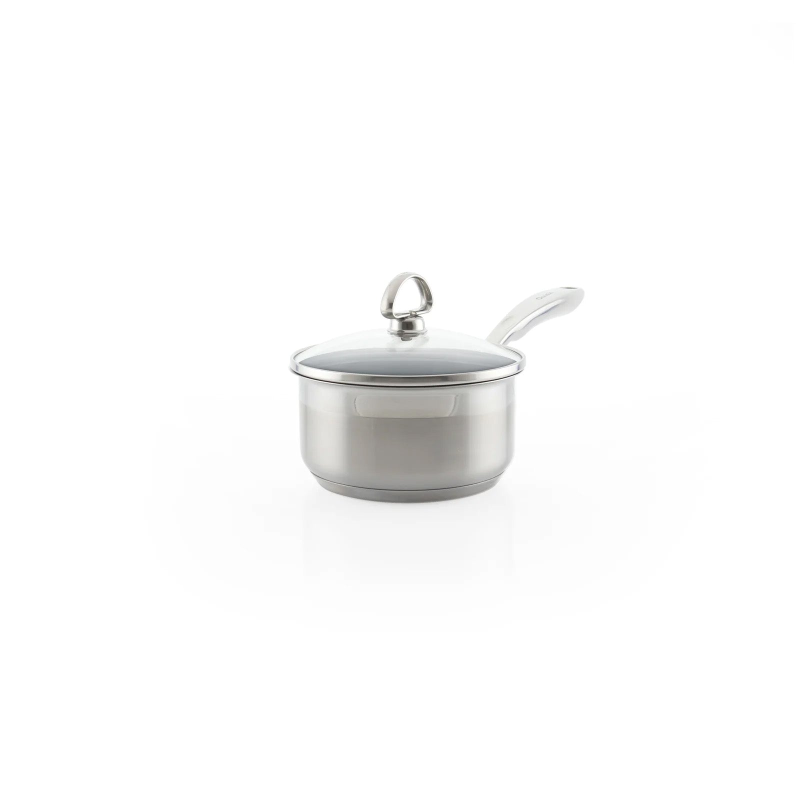 Chantal Induction 21 Steel 1 qt. Saucepan w/ Ceramic Coating and Glass Lid