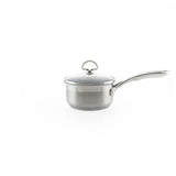 Chantal Induction 21 Steel 1 qt. Saucepan w/ Ceramic Coating and Glass Lid