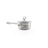 Chantal Induction 21 Steel 1 qt. Saucepan w/ Ceramic Coating and Glass Lid