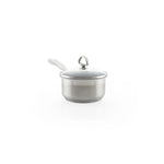 Chantal Induction 21 Steel 1 qt. Saucepan w/ Ceramic Coating and Glass Lid