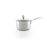 Chantal Induction 21 Steel 2 qt. Saucepan w/ Glass Lid