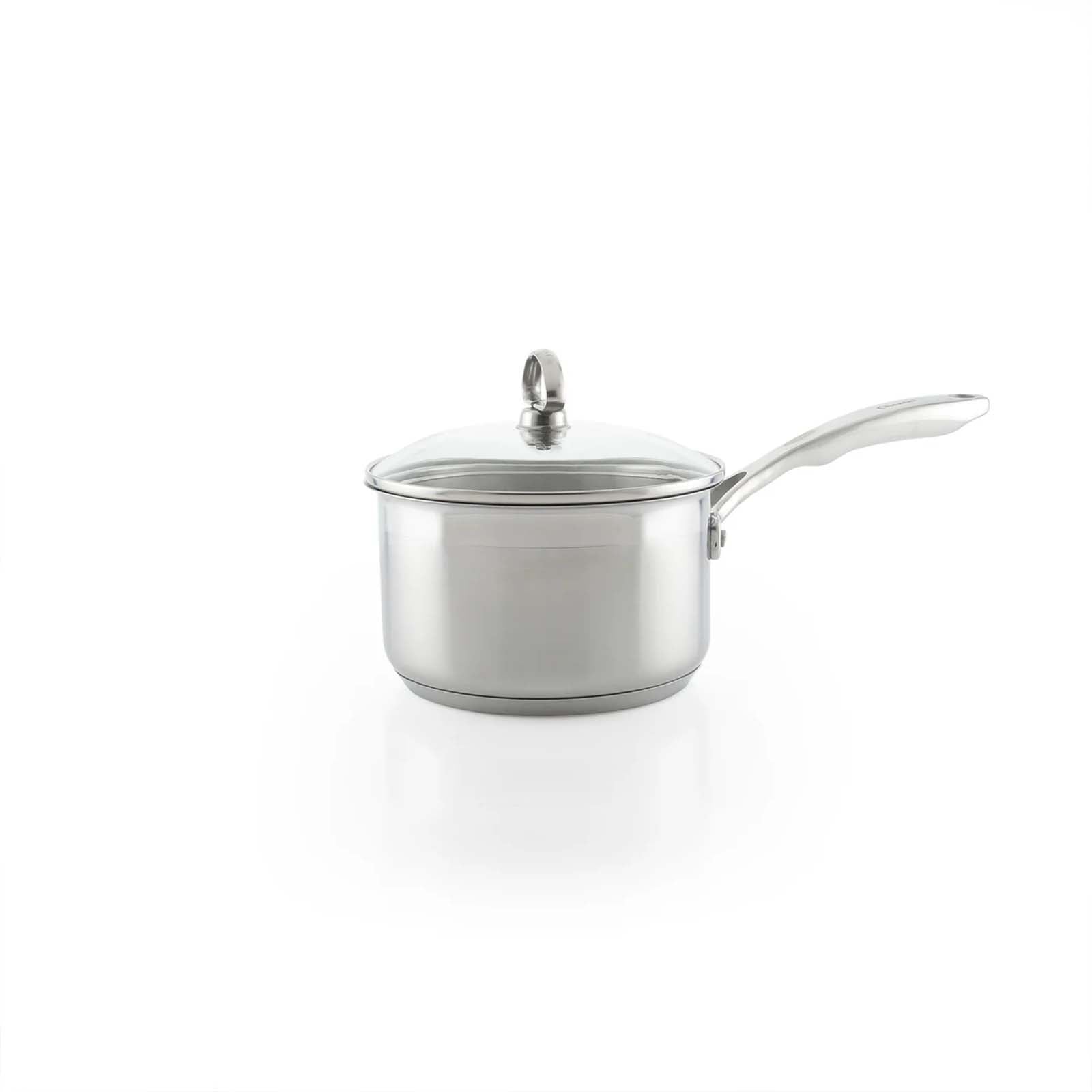 Chantal Induction 21 Steel 2 qt. Saucepan w/ Glass Lid