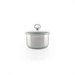 Chantal Induction 21 Steel 2 qt. Saucepan w/ Ceramic Coating and Glass Lid