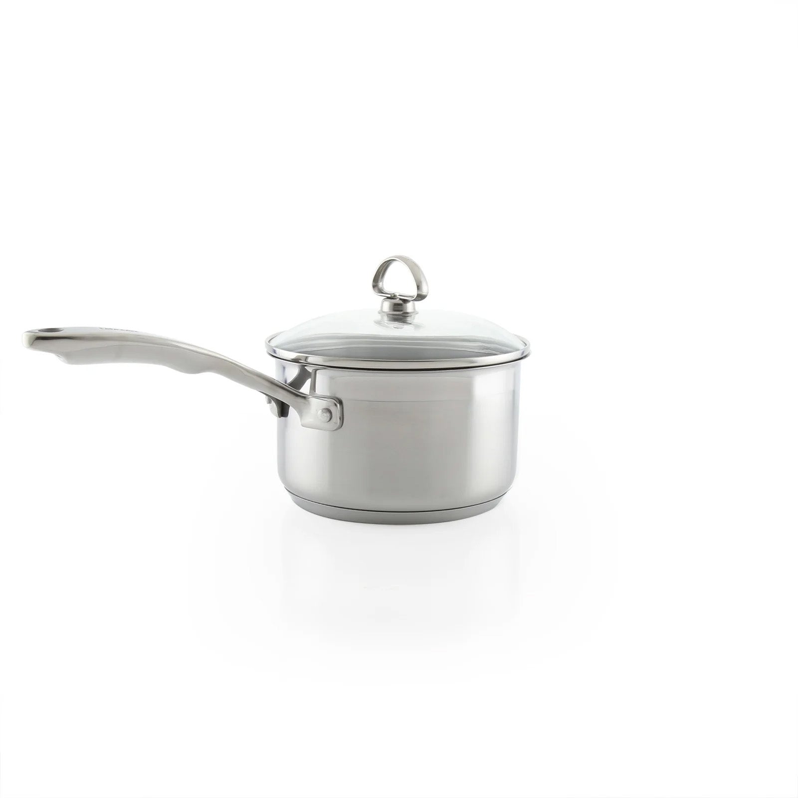 Chantal Induction 21 Steel 2 qt. Saucepan w/ Ceramic Coating and Glass Lid