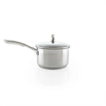 Chantal Induction 21 Steel 2 qt. Saucepan w/ Ceramic Coating and Glass Lid