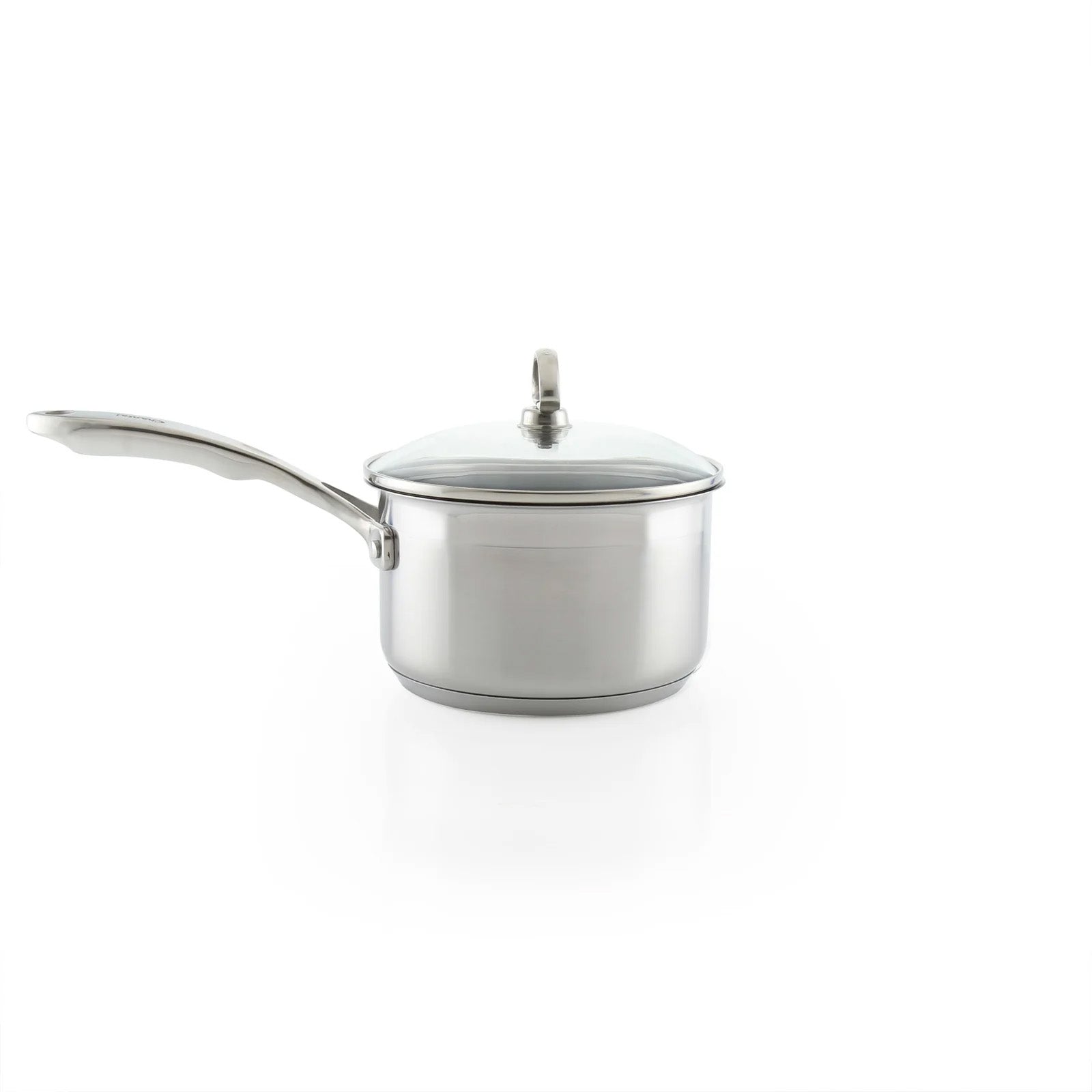 Chantal Induction 21 Steel 2 qt. Saucepan w/ Ceramic Coating and Glass Lid