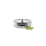 Chantal 3.Clad 5 qt. Saute Skillet w/ Fusion Ti Nonstick Ceramic Coating and Glass Lid