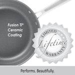 Chantal 3.Clad 11-Inch Fry Pan w/ Fusion Ti Nonstick Ceramic Coating