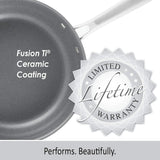 Chantal 3.Clad 11-Inch Fry Pan w/ Fusion Ti Nonstick Ceramic Coating