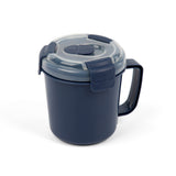 Progressive Snap-Lock Soup To Go Microwave Soup Cup, Assorted Colors