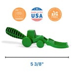 Constructive Eating Set of 2 Tractor Utensils for Kids and Toddlers, Blue, 1 Pack