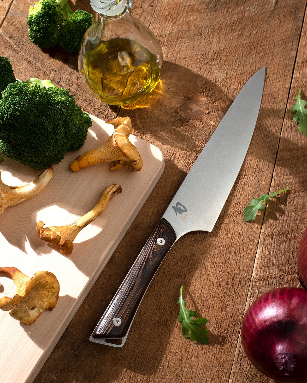 Shun Kanso 3-Piece Starter Knife Set – 3.5" Paring Knife, 6" Utility Knife, 8" Chef’s Knife