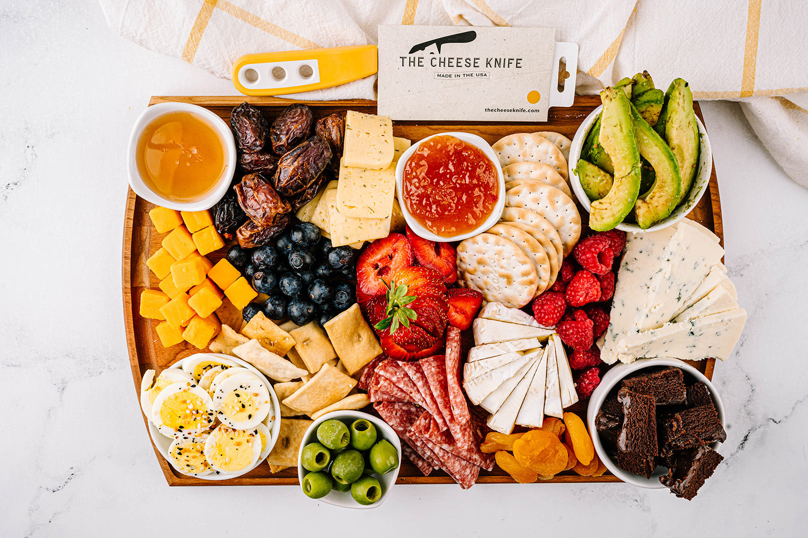 The Cheese Knife Original Cheese Knife with Nonstick Blade, Made in USA