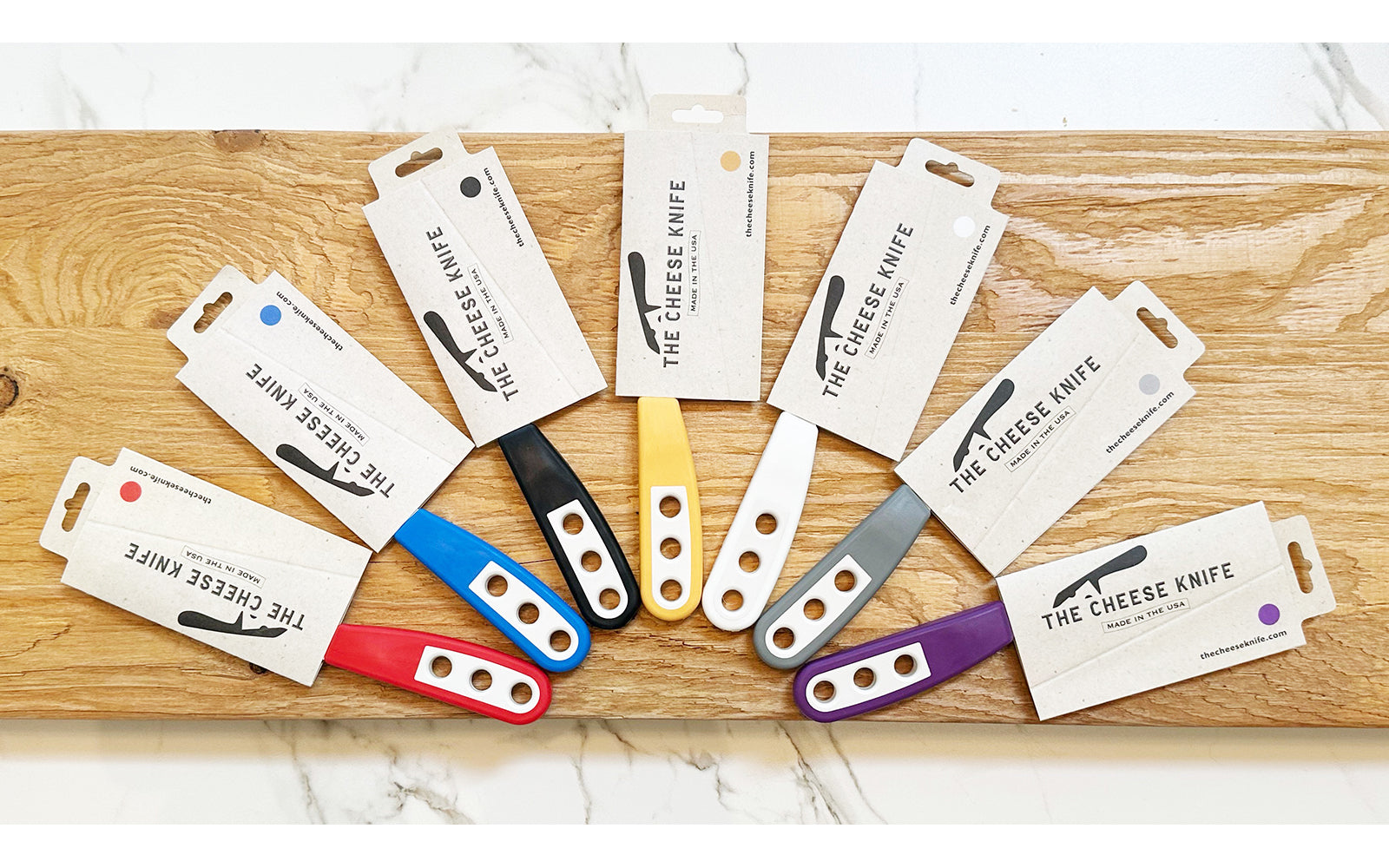 The Cheese Knife Original Cheese Knife with Nonstick Blade, Made in USA