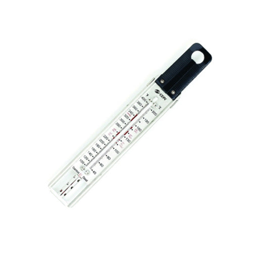 CDN ProAccurate Candy and Deep Fry Ruler Thermometer, Stainless Steel