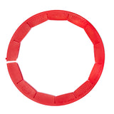 Talisman Designs Silicone Adjustable Pie Shield, 8 to 11.5 inches, Red