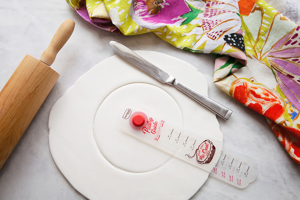 Talisman Designs Perfectly Round Pie Dough Cutting Pastry Guide