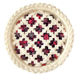 Talisman Designs Pastry Wheels Pie Crust Decorator & Cutter Set, Red