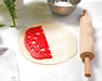 Talisman Designs Pie Top Cutter for 10 inch Pies, Mandala, Red