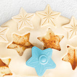 Talisman Designs Plunger Style Pie Crust Cutters, Occasions Design, 4 Piece Set