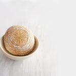 Talisman Designs Dishwasher-Safe Bread Dough Proofing Basket & Decorating Embosser, Set of 2, Tan