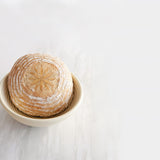 Talisman Designs Dishwasher-Safe Bread Dough Proofing Basket & Decorating Embosser, Set of 2, Tan