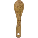 Talisman Designs Laser Etched Beechwood Mini Spoon, Woodland Collection, Deer