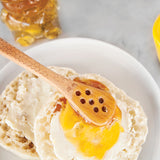 Talisman Designs Beechwood Honey Spreader & Dipper, Honey Bee Collection