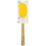 Talisman Designs Beechwood Large Silicone Spatula, Honey Bee Collection, Set of 1, Yellow