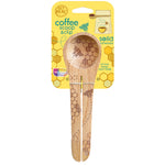 Talisman Designs Beechwood Coffee Scoop & Clip, Honey Bee Collection